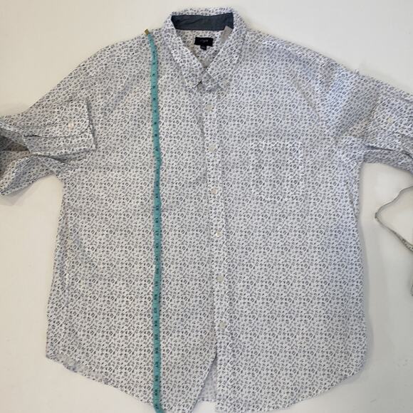 J. Crew Factory Men’s Lightweight Casual Button Down Cotton Shirt NWT Sz XXL - Picture 9 of 10